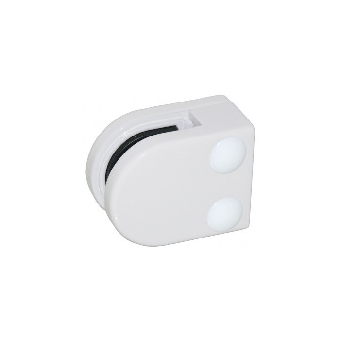 Glasklemmrohr Ø 42,4 mm Zinklegierung weiß Modell 2700 main product photo