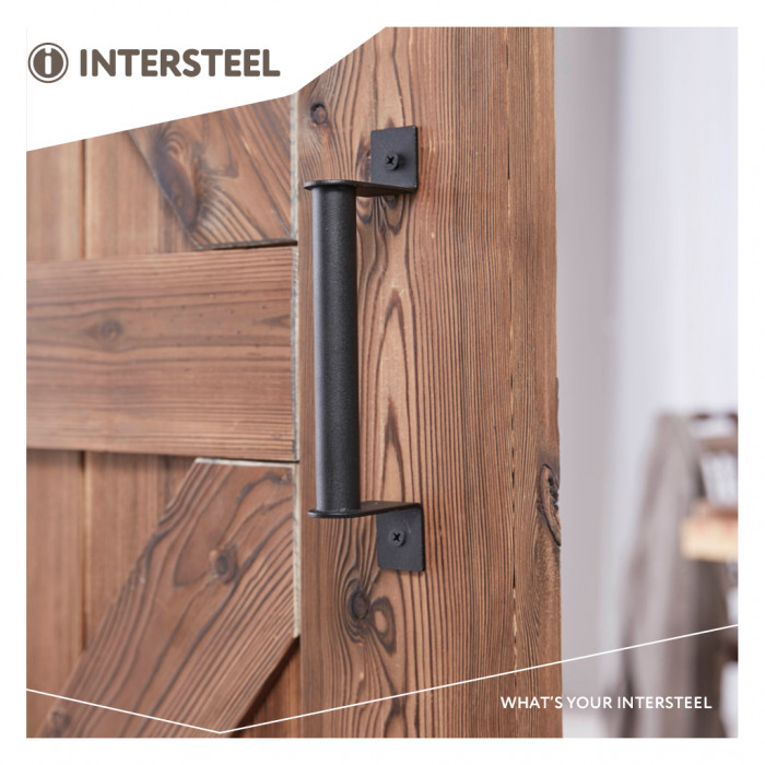 Intersteel-Griff 196 x 25 mm mattschwarz main product photo