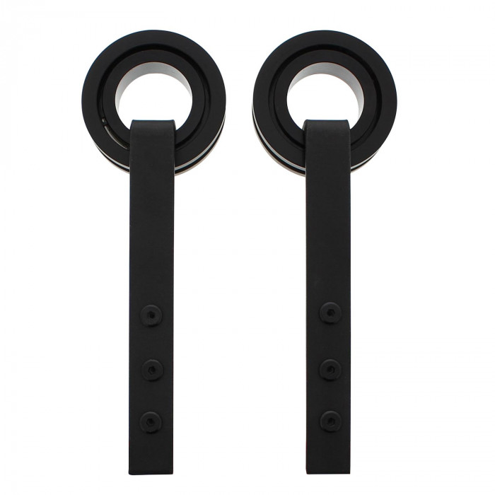 Intersteel 2er-Set Hängerollen Modern 255 mm mattschwarz main product photo
