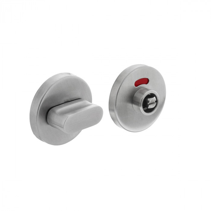 Intersteel Rosette Toiletten-/Badarmatur runde Stutzen mit Stiftbedienung gebürsteter Edelstahl main product photo