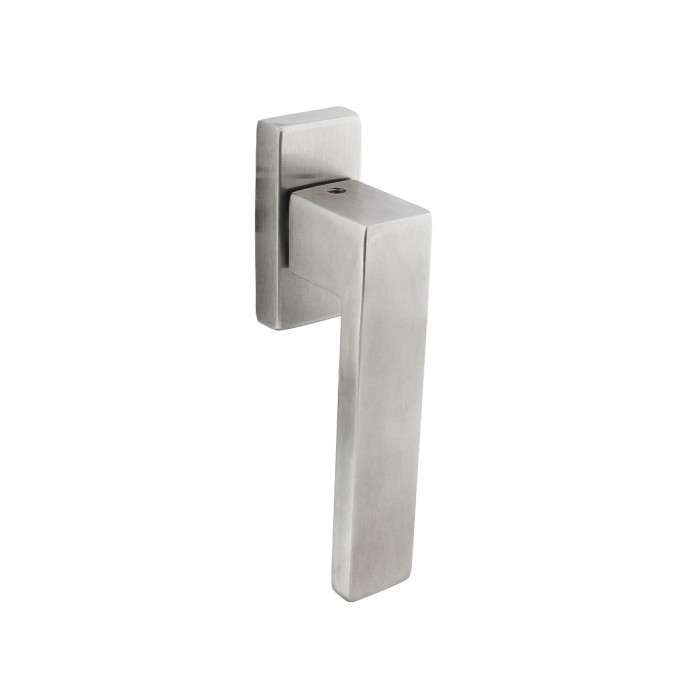 Intersteel Fenstergriff Amsterdam auf rechteckiger Rosette Edelstahl Edelstahl main product photo