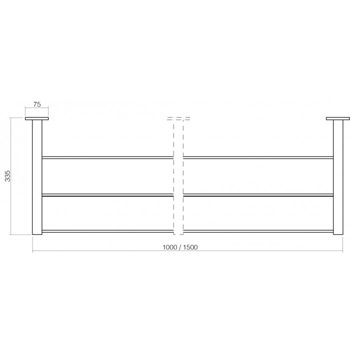 Intersteel Garderobenständer Edelstahl gebürstet main product photo
