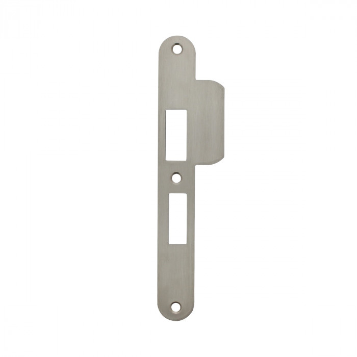 Intersteel Schließblech für Sicherheitsschloss SKG** Profilzylinderloch 55 mm DIN links Edelstahl main product photo