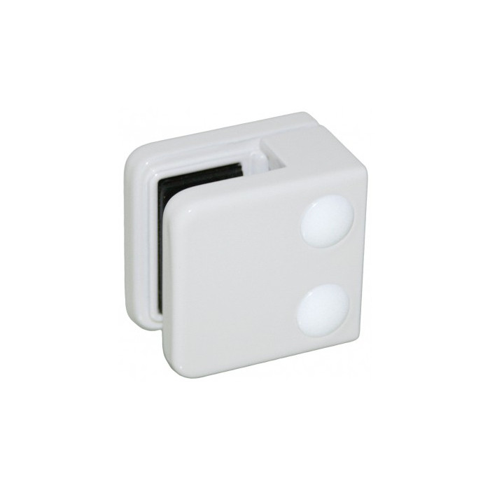 Glasklemmrohr Ø 42,4 mm Zinklegierung weiß Modell 2100 main product photo