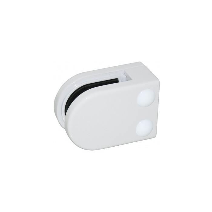 Glasklemme Ø 42,4 mm Zinklegierung weiß Modell 2500 main product photo