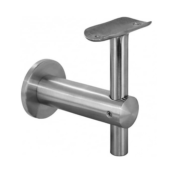 Handlaufträgerrohr Ø 48,3 mm Edelstahl matt geschliffen Modell 0305 main product photo