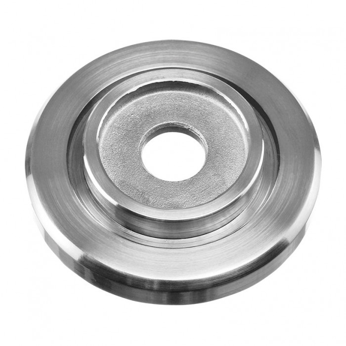 Rosettenrohr 42,4 x 2,0 mm Edelstahl matt poliert Modell 0501 main product photo