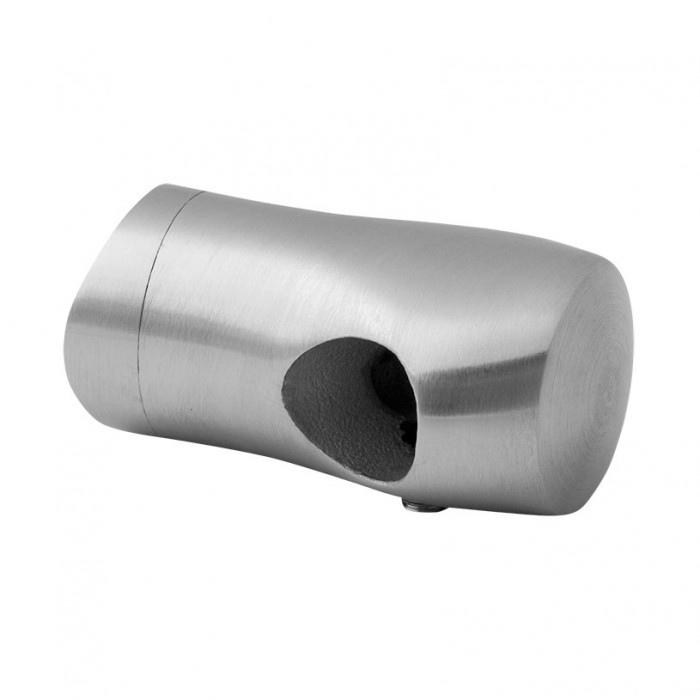Querstabhalter Außenecke, Stab 12 mm, Modell 0839, Edelstahl main product photo