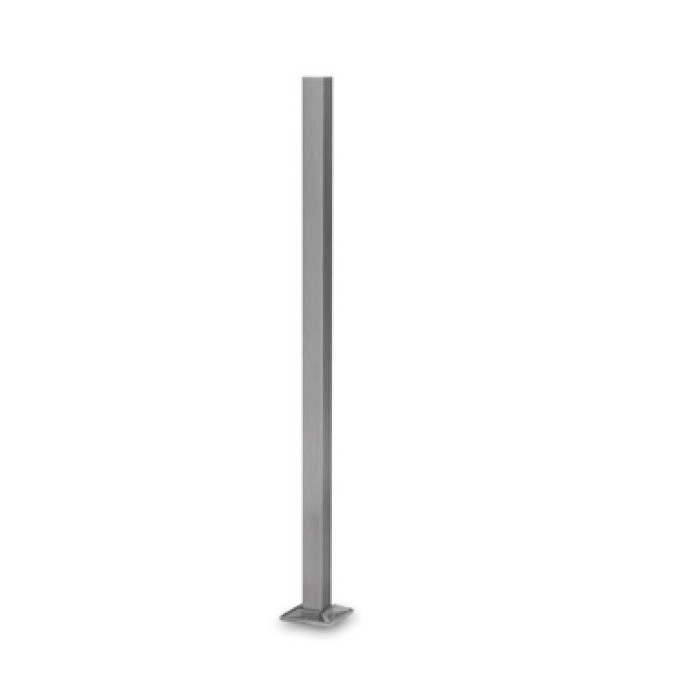 Baluster Square Line 40 x 40 x 2 mm 970 mm Edelstahl matt poliert Modell 4913 main product photo