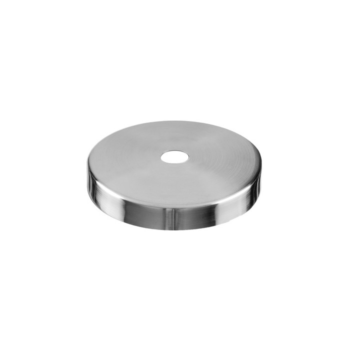 Deckel 76 mm Rohr 12 mm Edelstahl matt geschliffen Modell 0515 main product photo