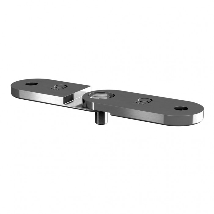 Verbindungsplatte für Geländerträger Flachträger Edelstahl matt geschliffen Modell 1805 main product photo