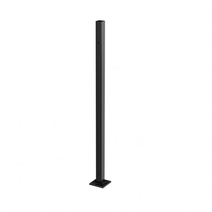 Baluster 40 x 40 x 2,0 mm 989 mm Edelstahl matt poliert Modell 4972 main product photo