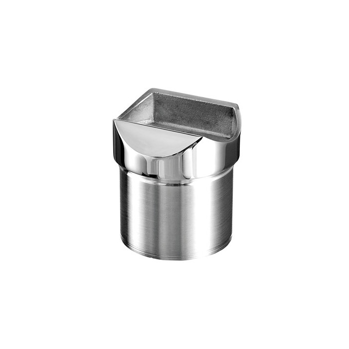 Rohradapter 48,3 x 2,6 mm für Träger 48,3 mm Edelstahl poliert Modell 0771 main product photo