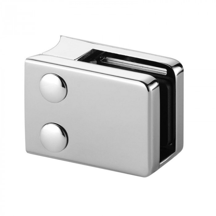 Glasklemmrohr Ø 48,3 mm Edelstahl glänzend poliert Modell 4200 main product photo