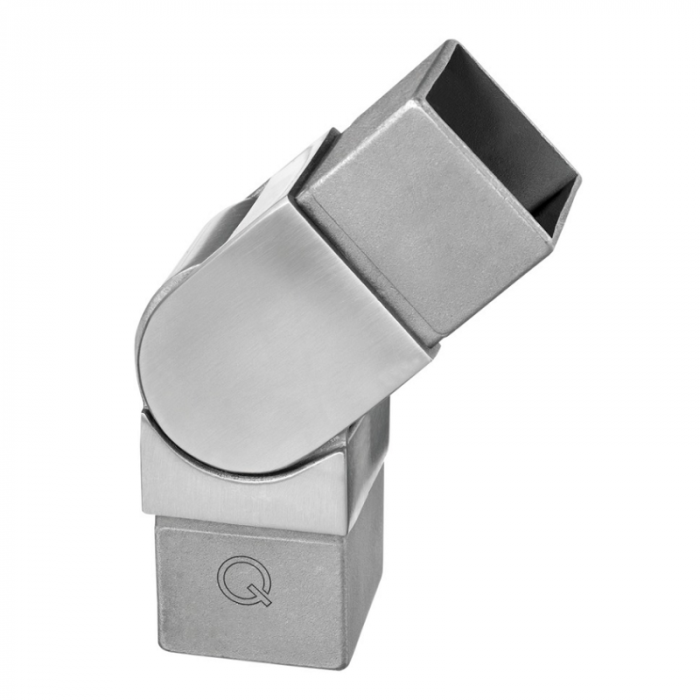 Winkelverbinder variabel, (0°-70°), 40 x 40 x 2,0 mm, Modell 4312, Edelstahl main product photo