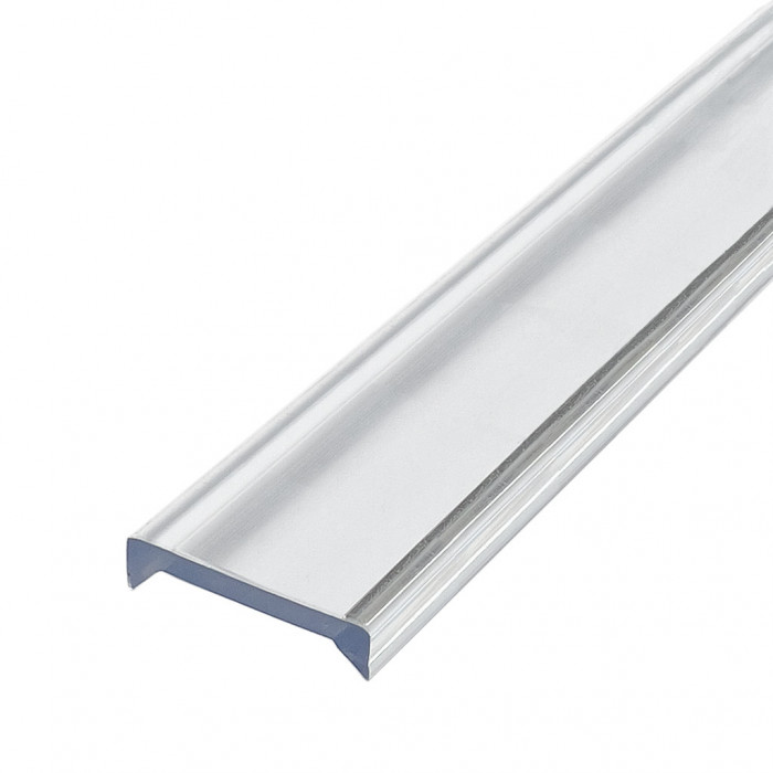 Glaskantenschutz für Glas Dicke 16,76 - 17,52 mm Länge 2500 mm Kunststoff transparent main product photo