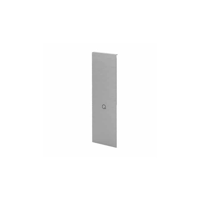 Endkappe für Treppe, Easy Glass Prime, 231,5 x 75 mm, Modell 8433, Aluminium (eloxiert) main product photo