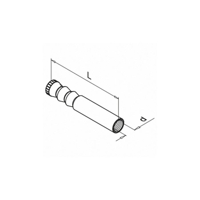 Innengewindeanker, Q VMZ-IG 105, M12 x 109 mm, QS-559, A4-70 Edelstahl-316 main product photo