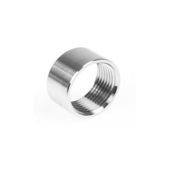Halbsteckdose BSP, 1/2 Zoll OD 26,4 mm Edelstahl-316 (A4) main product photo