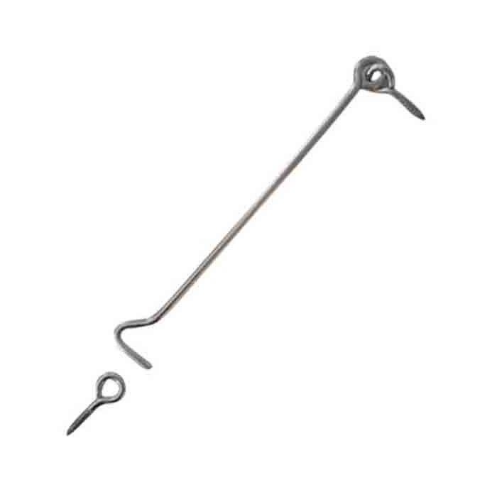 Windhaak 250 mm + los oog RVS-304 Edelstahl-304 (A2) main product photo