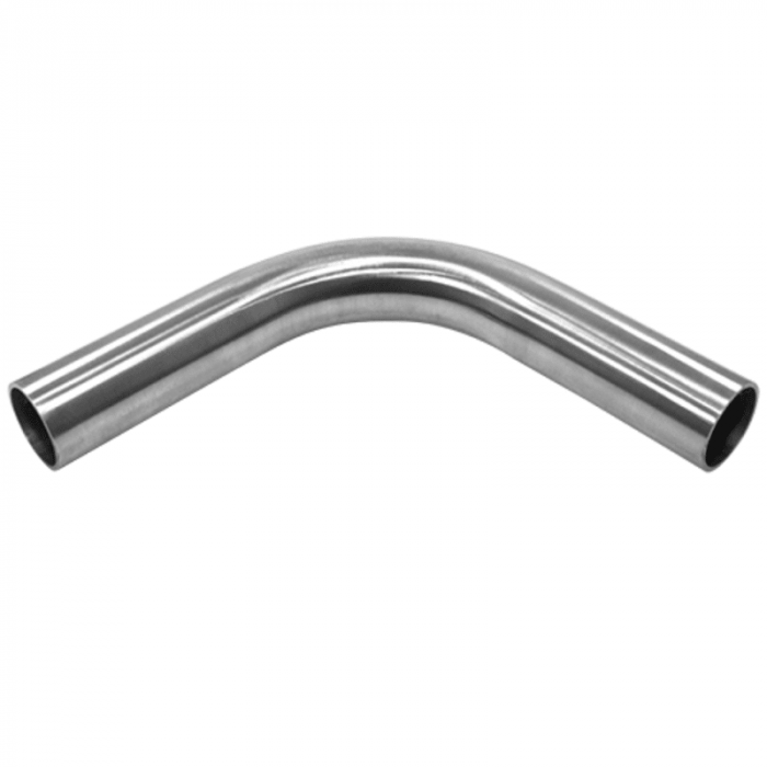 Schweißkrümmer 90° Ø 42,4 x 2 mm Edelstahl matt geschliffen main product photo