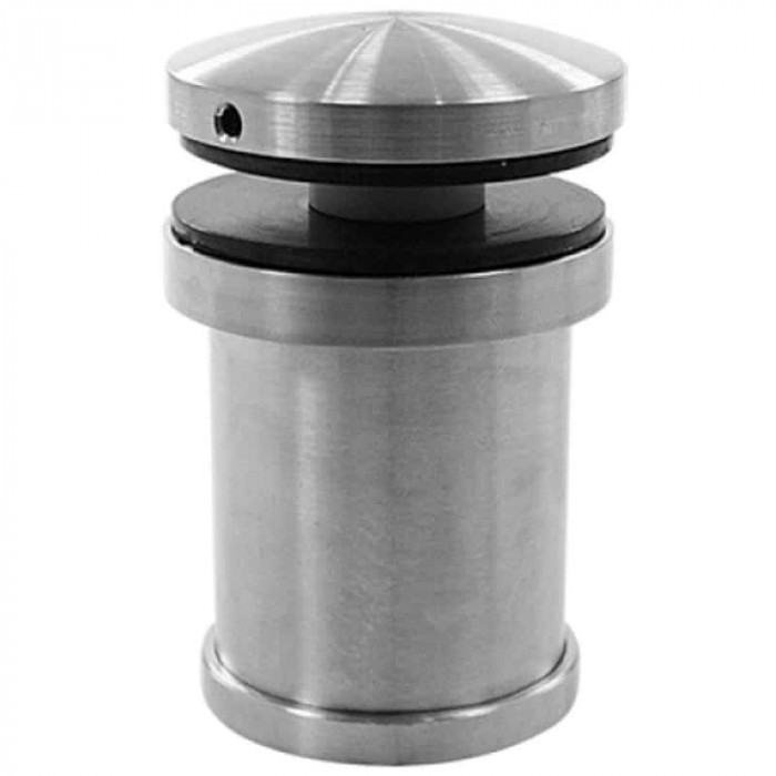 Wandhalterung verstellbar mit Glasadapterkugel Ø 42,4 mm für Glasstärken 8,76 - 21,52 mm Edelstahl matt poliert main product photo