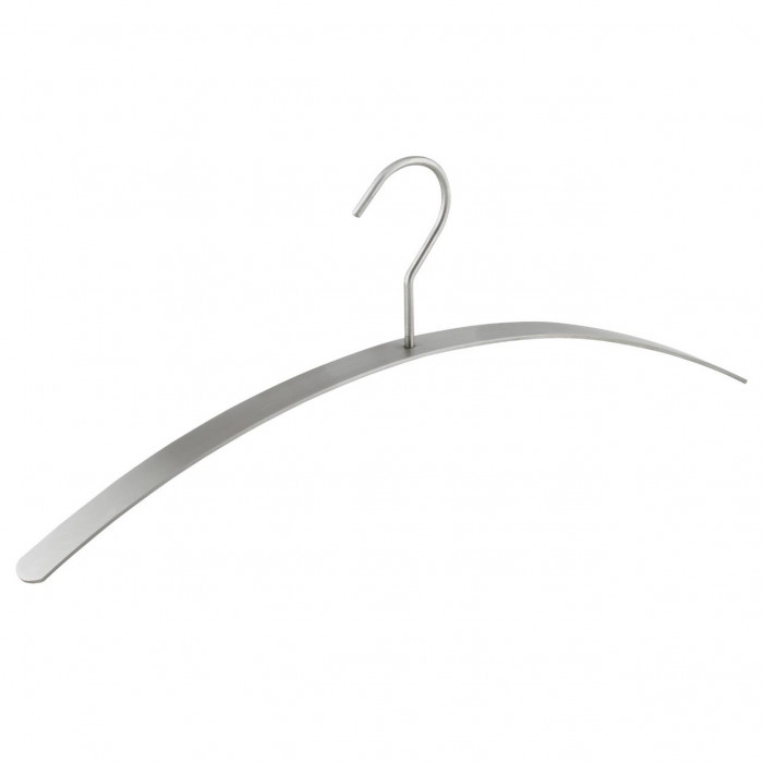 Kleiderbügel flach, offenes Auge, Edelstahl main product photo