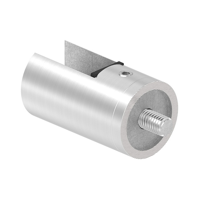 Glasklem vlak RVS-304 mat geslepen model 6030 rechts main product photo