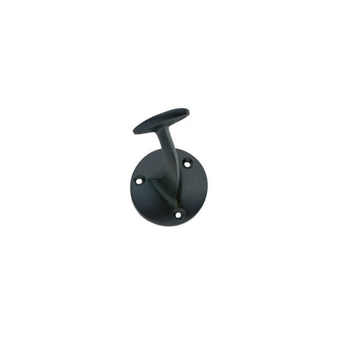 Intersteel Living Handlaufhalter flach mattschwarz main product photo