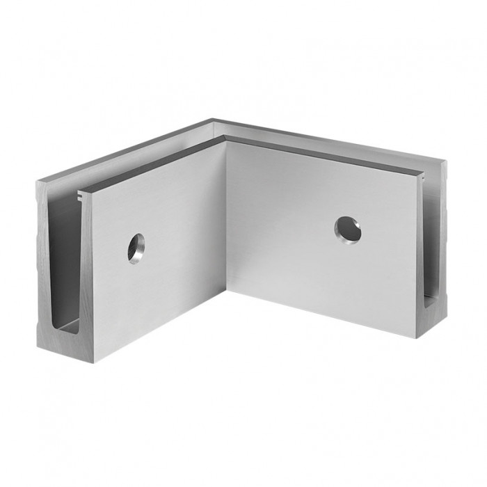Easy Glass Slim Innenecke Seitenrahmen Modell 8031 Aluminium (eloxiert) main product photo