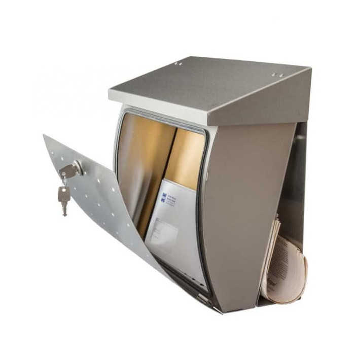 Brievenbus KROSIX, RVS Edelstahl-304 main product photo