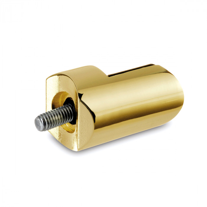 Glasanschlag Petrine für Rohr Ø 38,1 - 42,4 mm Messing Design main product photo