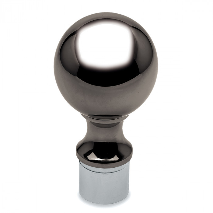 Endkugel Loranna 38,1 mm (1,5") Schwarz Design main product photo