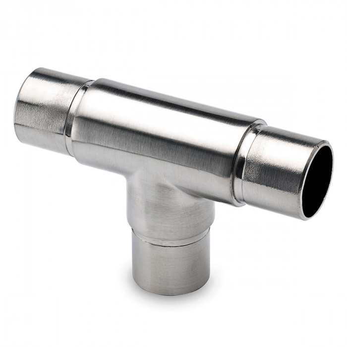 Rohrverbinder T Ceress Edelstahl Design Material Zamak 38,1 mm (1,5") main product photo