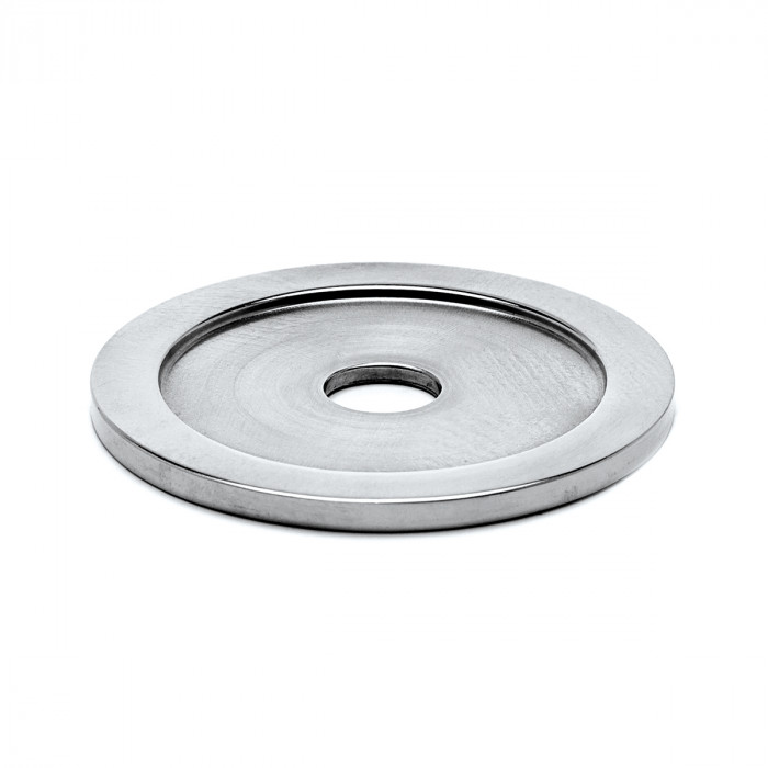 Rosette mit Bohrung 10 mm Eolia 38,1 mm (1,5") Chrom Design Material Edelstahl main product photo