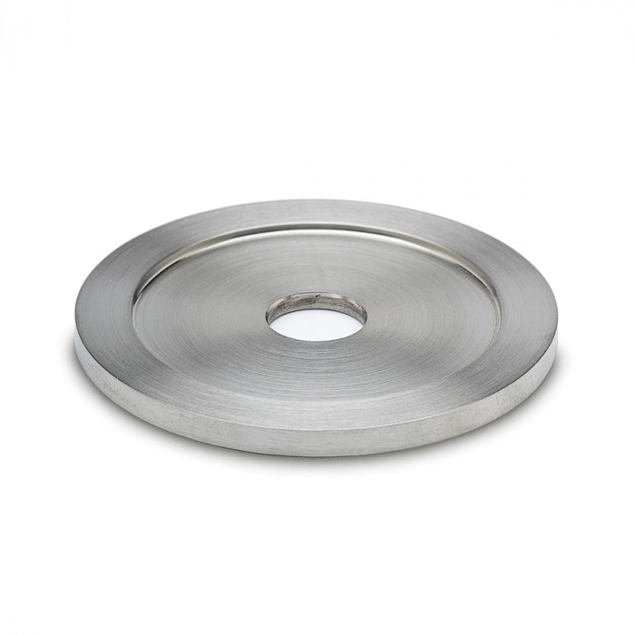 Rosette mit Bohrung 10 mm Eolia 50,8 mm (2") Edelstahl Design Material Edelstahl main product photo