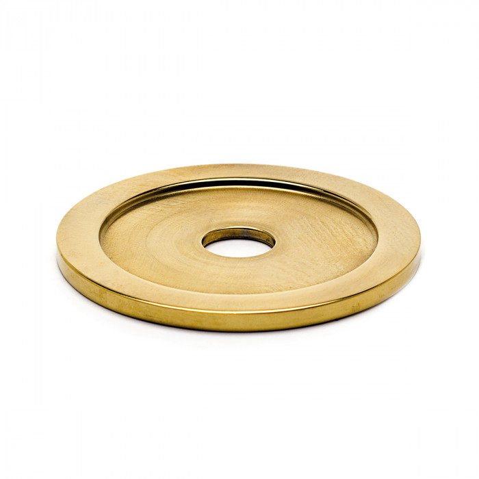 Rosette mit Bohrung 10 mm Eolia 50,8 mm (2") Messing Design main product photo