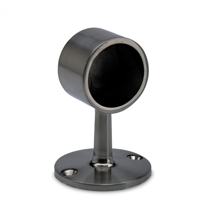 Rohrendhalter Ludie Schwarz Design 38,1 mm (1,5") main product photo
