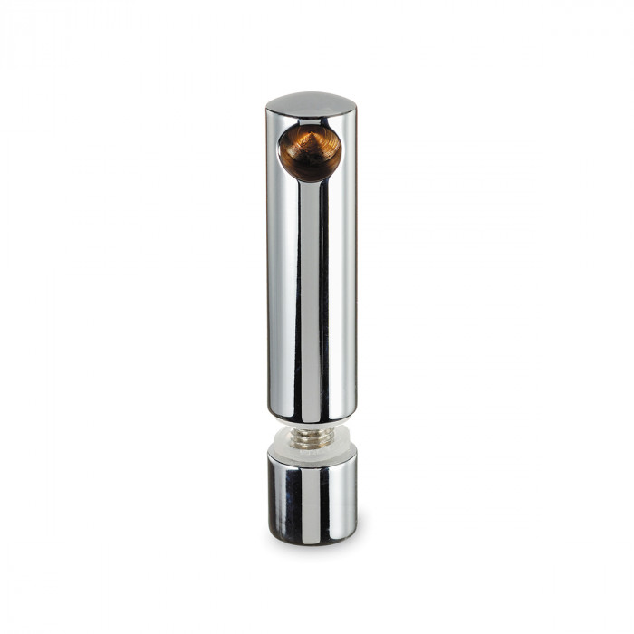 Endstütze für Glasmontage Trine 6 mm Chrom Design Material Zamak main product photo