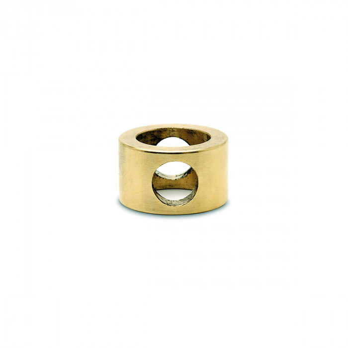 Adapter für Mittelstütze Bootje 6 mm Messing Design main product photo
