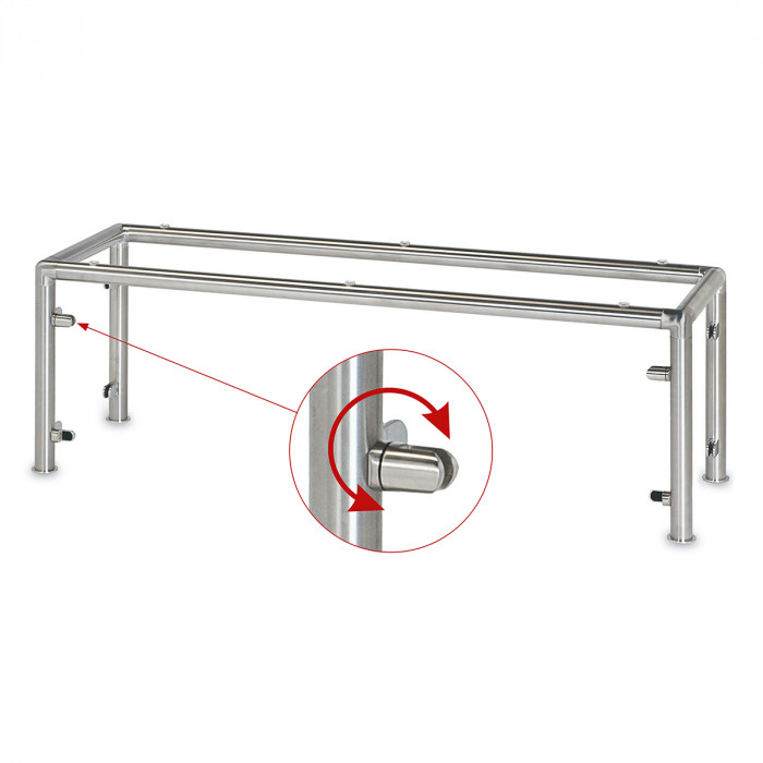 Hustenschutz Gerda 38,1 mm (1,5") Edelstahl Design Material Zamak main product photo