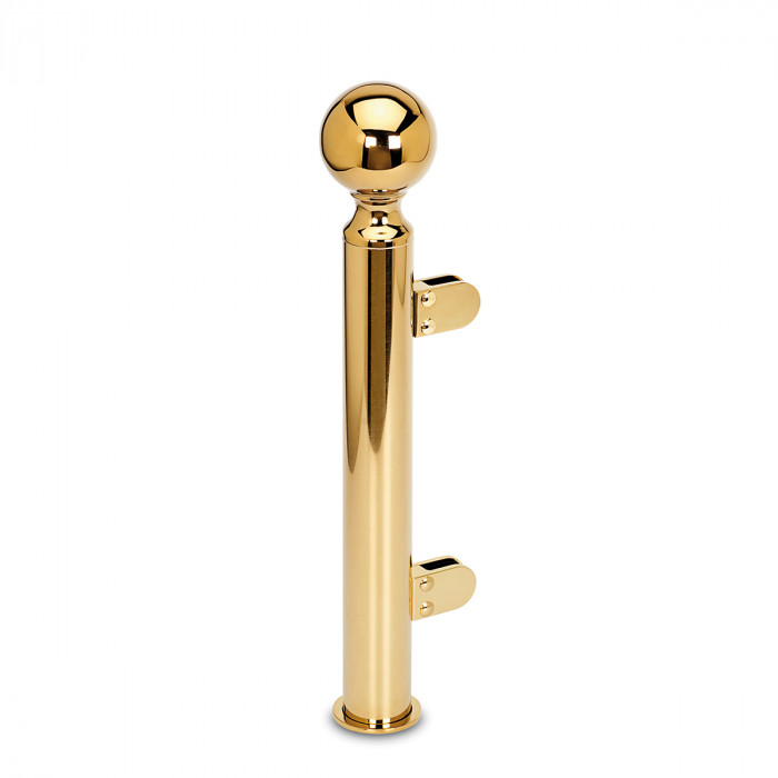 Pfosten Filippine Eckpfosten 45° 38,1 mm (1,5") Messing Design main product photo