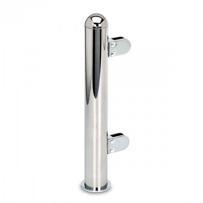 Pfosten Leann Mittelpfosten 25,4 mm (1") Chrom Design Material Zamak main product photo