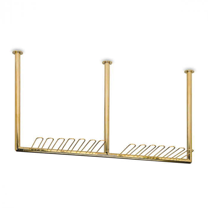 Gläserhalter Zephier Endstütze 38,1 mm (1,5") Stütze Messing Design main product photo