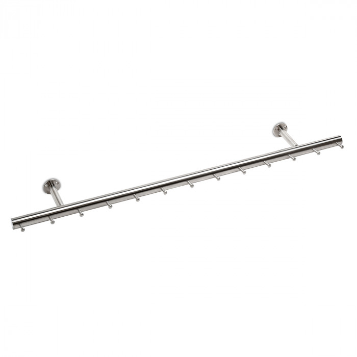 Garderobe Fabienne Edelstahl Design Material Zamak 1250 mm main product photo