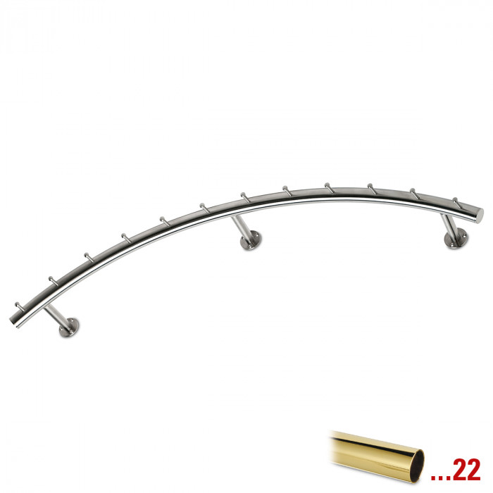 Garderobe Sharmilah Messing Design 1000 mm main product photo