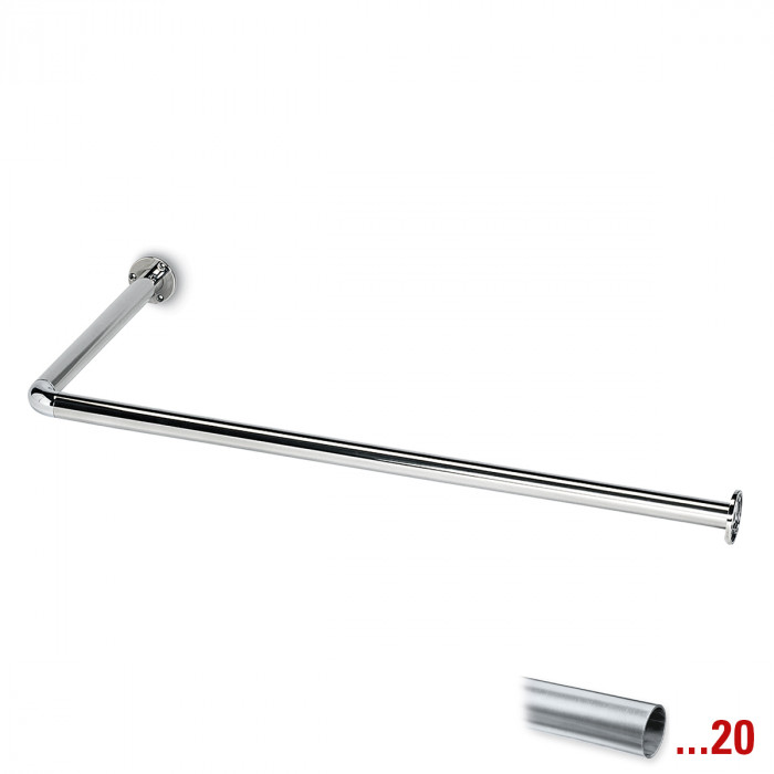 Garderobe Liske Edelstahl Design Material Zamak main product photo