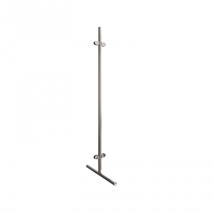 Trennwandpfosten Kayle Chrom Design Material Zamak Mittelpfosten main product photo