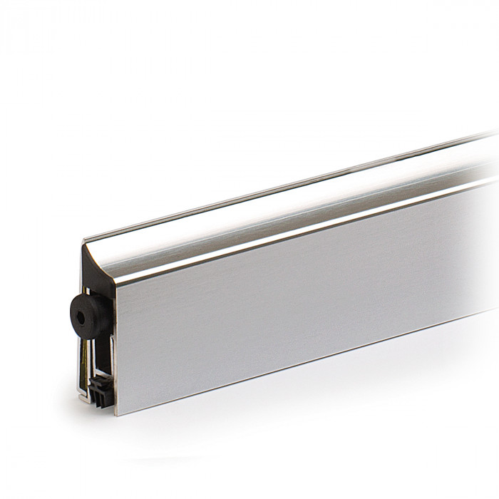 Türschwelle, selbstklebend Clarita 869 mm DIN links Aluminium Edelstahl main product photo