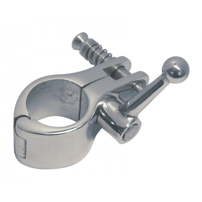 Rohrmittelstück mit Knebel 2-tlg. für 30 mm Rohr Edelstahl-316 (A4) main product photo